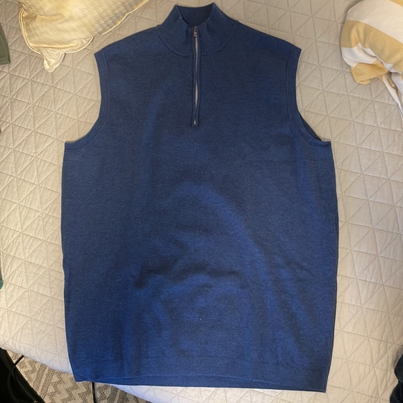Mint Peter Millar vests. Grey and navy. Worn maybe two times each - Picture 4 of 6
